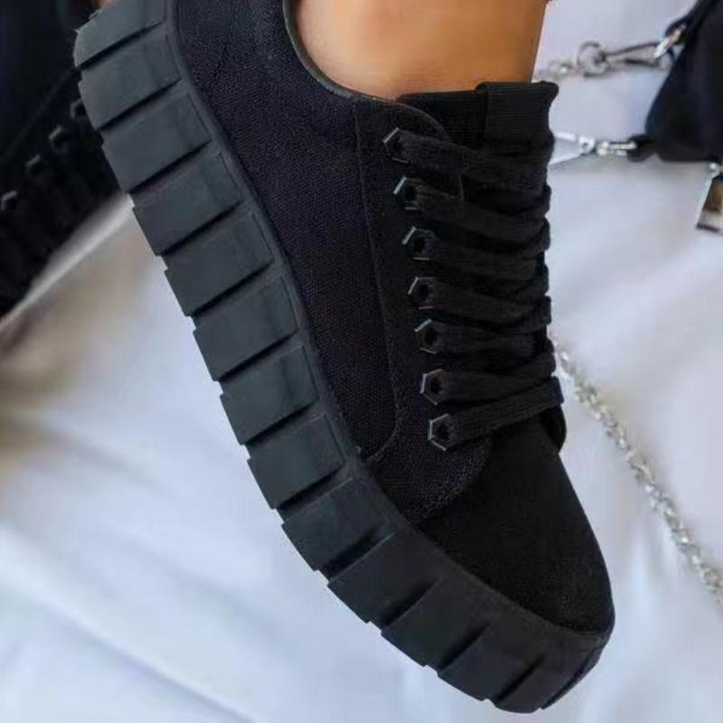 Módní evropské a americké ležérní ploché boty 2024 podzim novinka šněrovací ležérní sportovní denní jednoduché dámské boty Zapatillas De Deporte