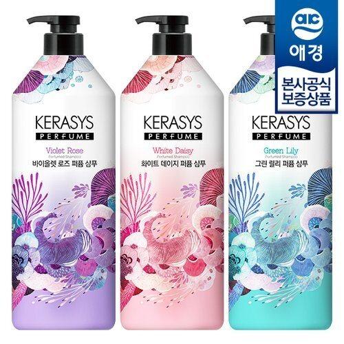 KERASYS Perfume Shampoo/Rinse 1L x3_684386 White Daisy Shampoo 1L x3