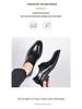 2025 Spring Men's Versatile Leather Slip-ons: Trendy Business & Casual Shoes