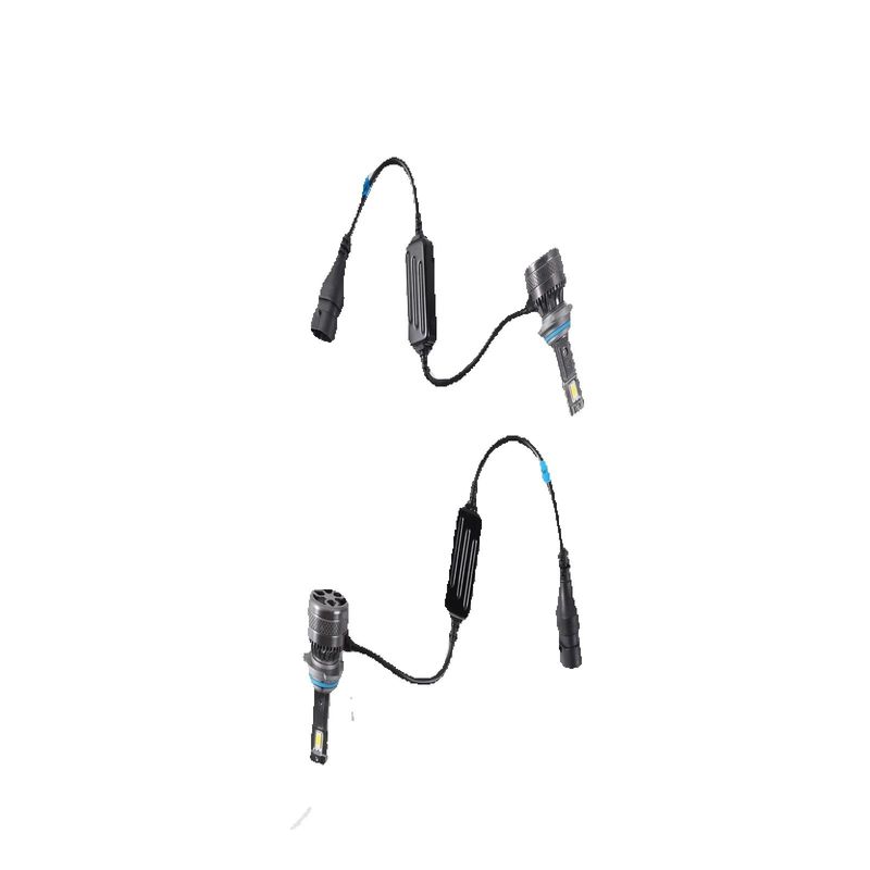 2Pcs K10 9006/HB4 LED Headlights FOR Universal Vehicles Wide Voltage 10-32V