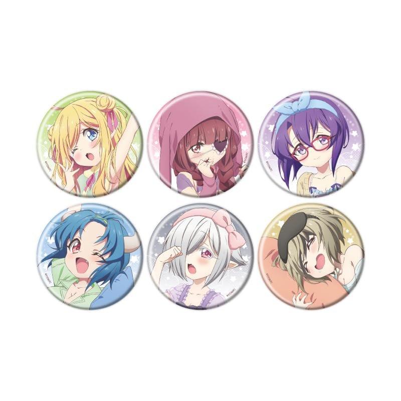 A3 Dropkick On My Devil! 05 Special Illustration 65mm Tin Badge Complete Set Box of 6