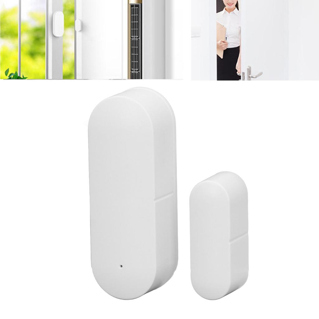 Smart Door Window Sensor, Voice Control Smart Door Window Sensor Support Voice Control,Rlization NaIntelligent Home Device Connection, for Home Busine