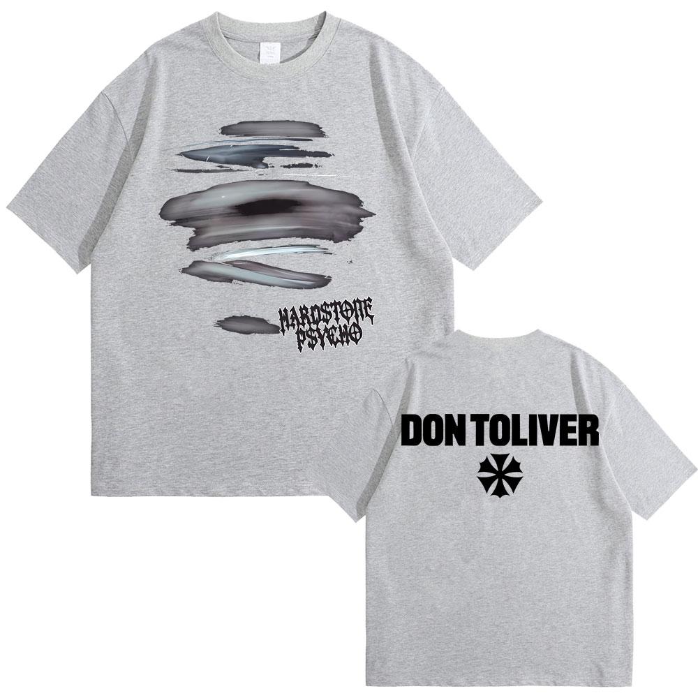 Best Famous Rapper Don Toliver Hardstone Psycho Album Vintage Graphic T Shirt Unisex Hip Hop Oversized T-shirt Unisex's Fashion Tshirt