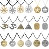 Viking Jewelry Nordic With Geometric Pendant And Electroplated Alloy For Gift For Travelers