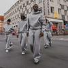 ROADVIBE Fashionable Street Style Embroidered Sweatpants Autumn Winter Casual Pants Versatile Personality Couple's Pan