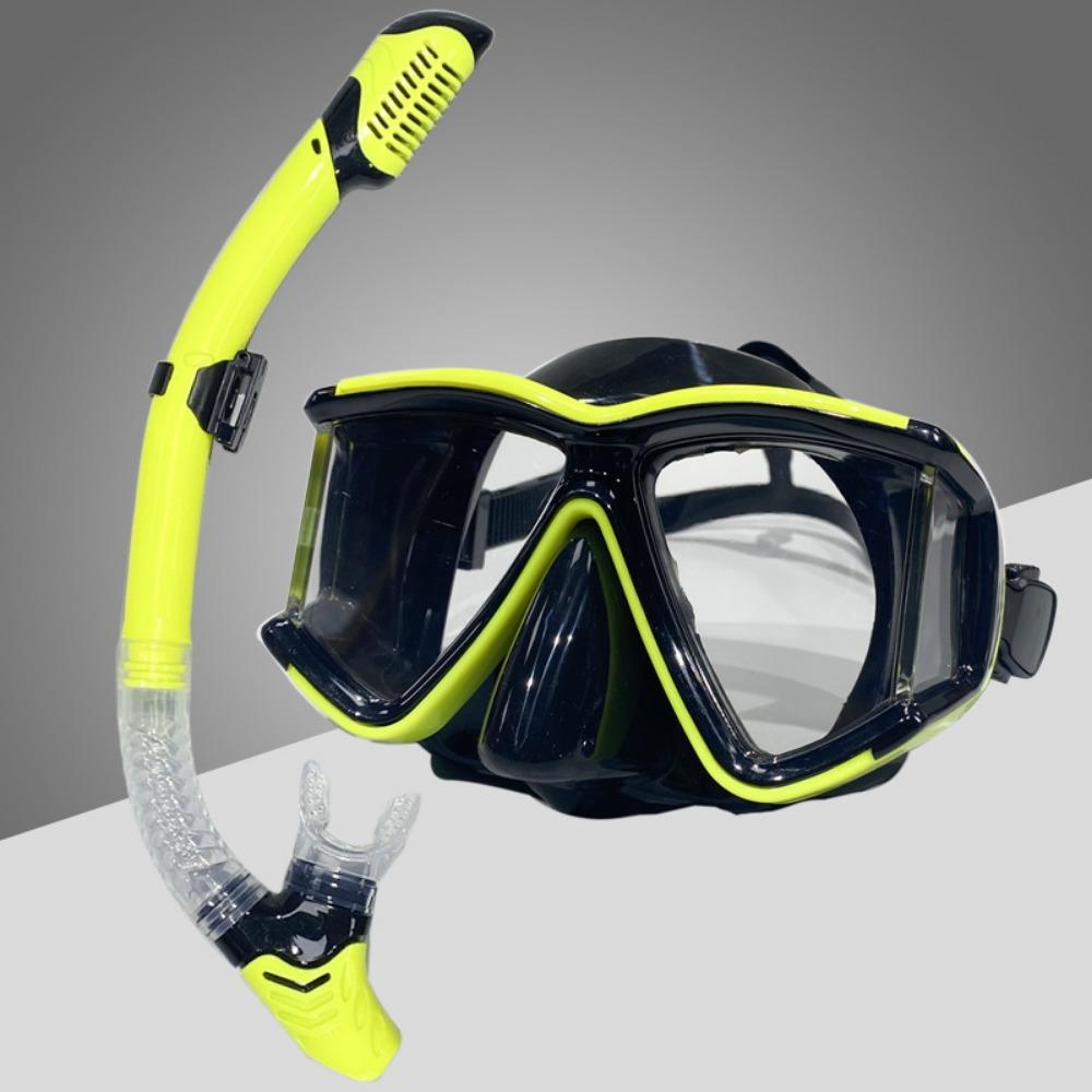 Resin Anti-fog Diving Mask Snorkel Set