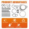 926-166 Engine Oil Cooler Gasket Seal Kit Compatible with Buick Encore 2013-2021 Chevrolet Sonic 2012-2020 Trax 2013-2021 Cruze 2011-2016 Replace