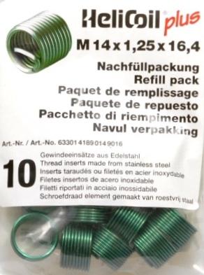 

Thread Repair Insert M14X1.25/16 18-916