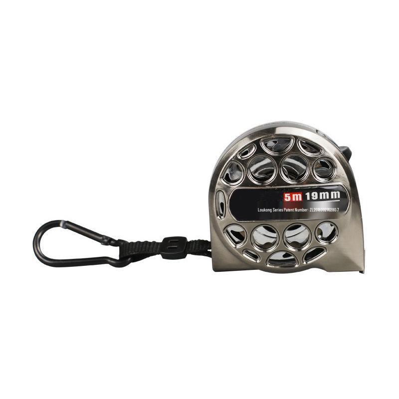 Obsidian Hollow Series 5m Waterproof Rustproof Nylon Woodworking Tape Measure