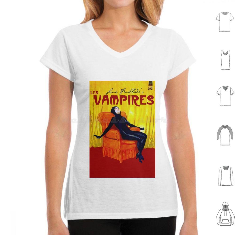 

Les Vampires 1915 Les VampiresVintage French Horror Silent Film Poster Louis Feuillade T Shirt Big Size 100 Cotton 3XL