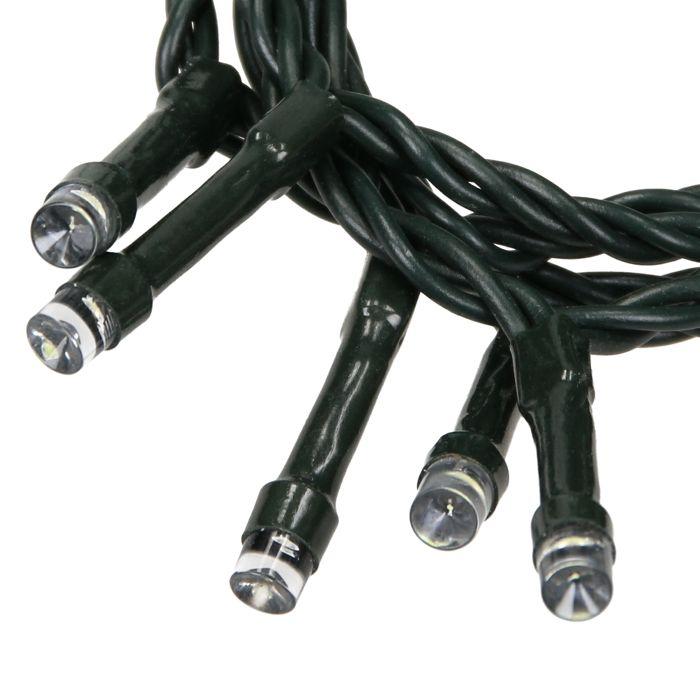 Lumière Fixe - 240 LED - Blanc Chaud - 21m - Intérieur/Extérieur