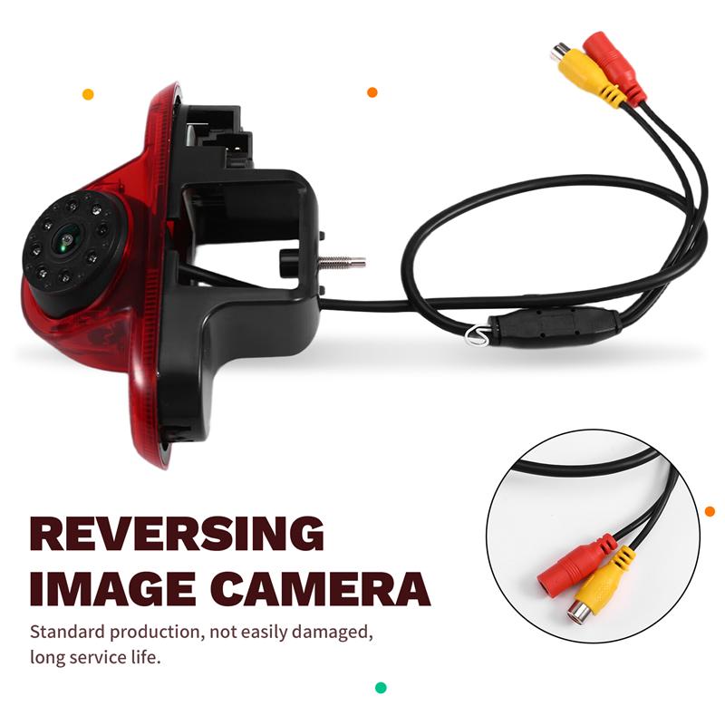 Rear View Reversing Image Camera High Brake Light For Fiat Renault Trafic Opel Vivaro Vauxhall Nissan Primastar