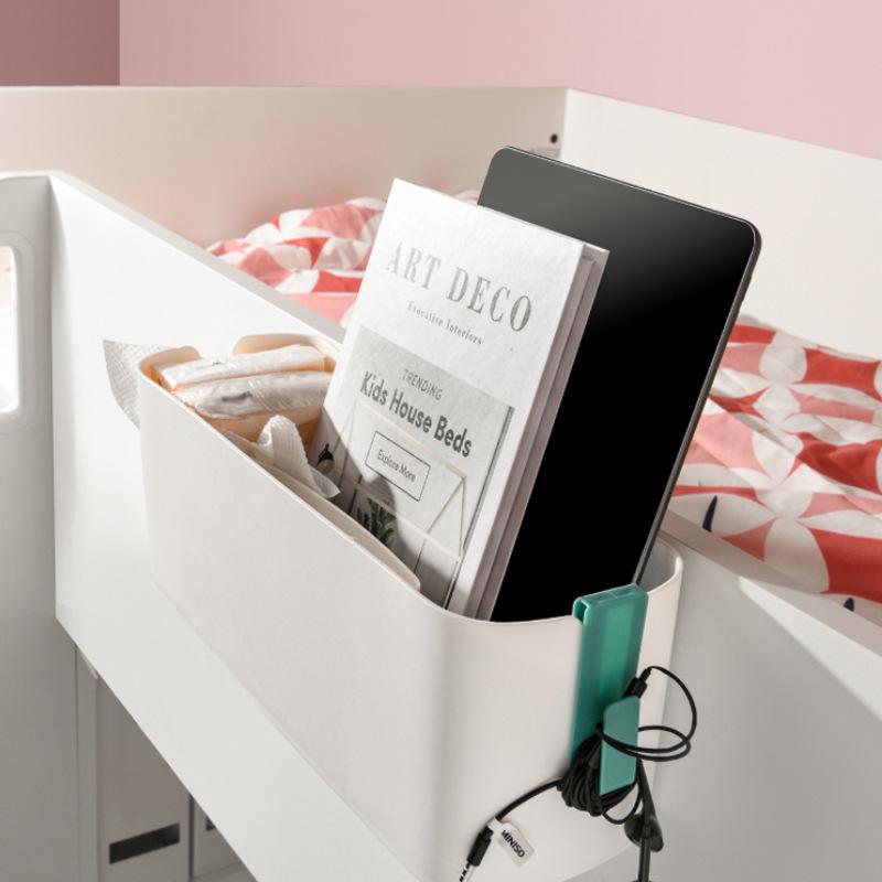 Dormitory Hanging Basket: Upper Bunk Storage & Bedside Rack