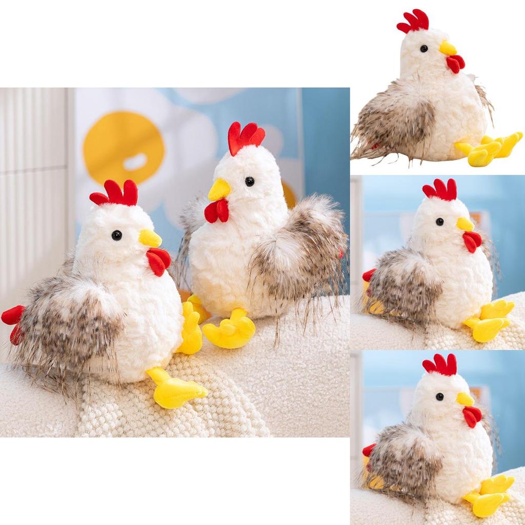 Plush Chicken Toy With Pp Cotton Filling For Kid Play And Comfort