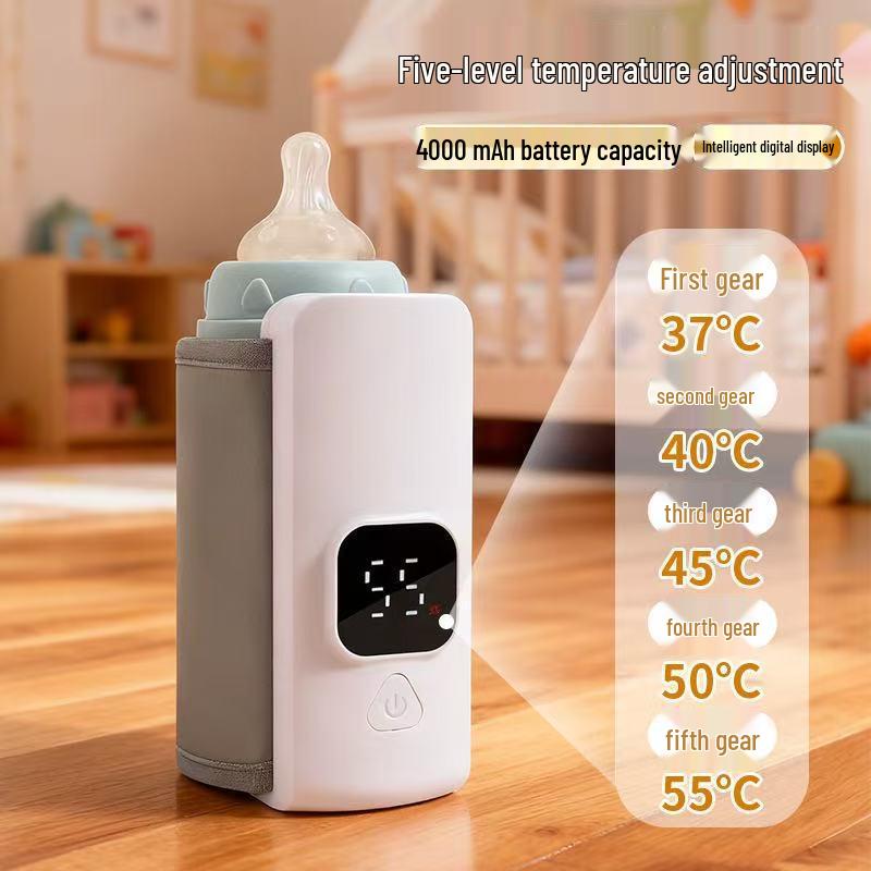 International Portable Heated Bag & Bottle Warmer - Universal Temperature Control for Milk