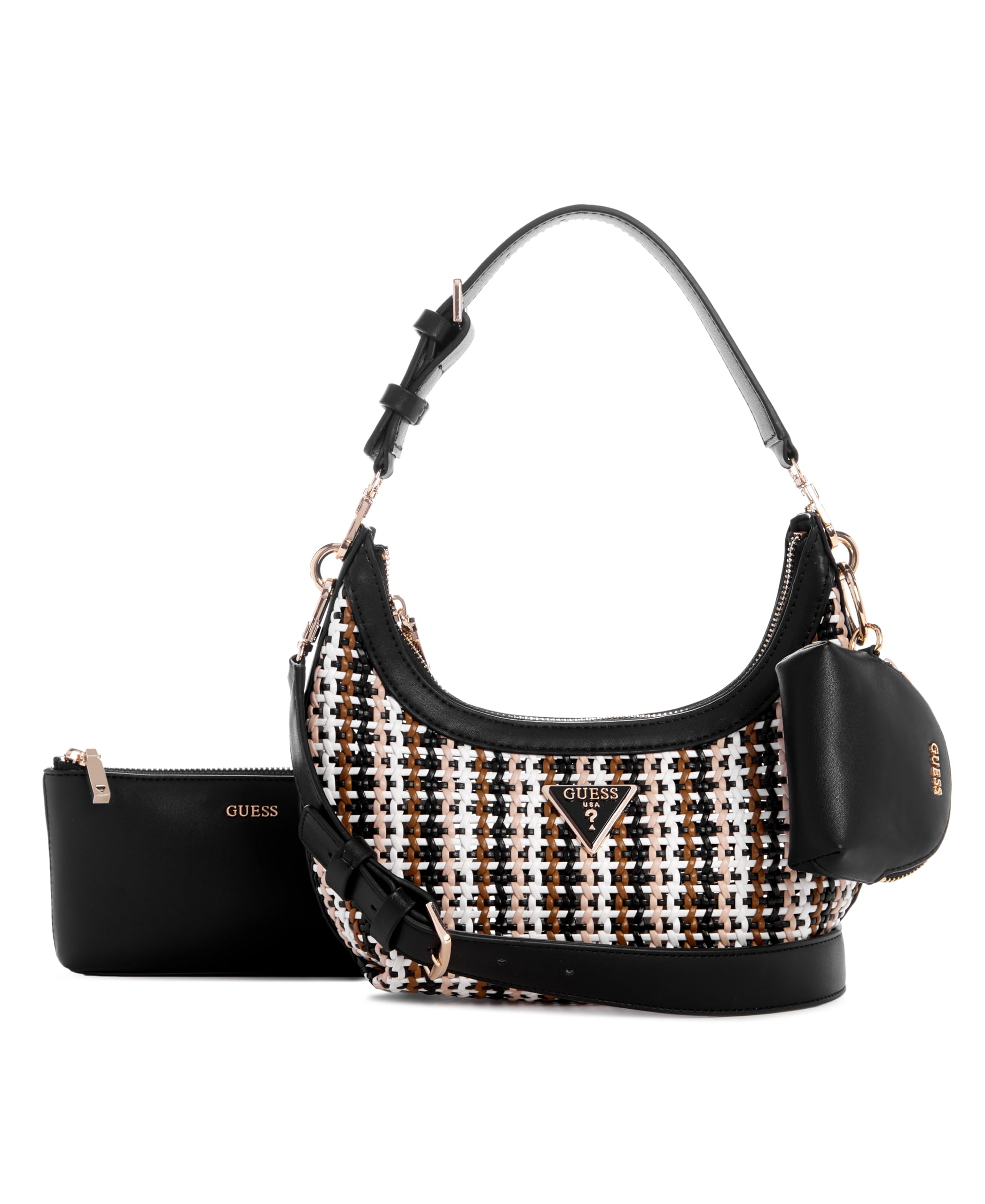 

Shoulder Bag EMELDA CROSSBODY TOP ZIP BML [Guess] Women s