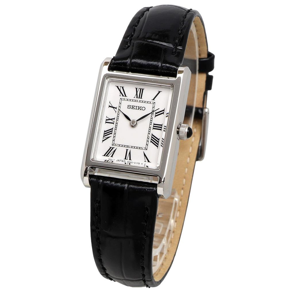 SEIKO Watch Essentials Quartz Sapphire 5 ATM Water-Resistant Simple Watch SWR107 Overseas Model Women's [ D]