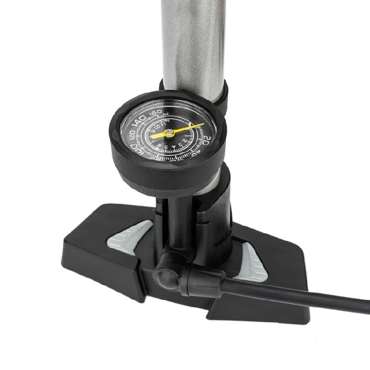 Multipurpose Bicycles Floor Pump 160PSI Highly Pressure Tire Inflator with Gauge Portable Air Pumps Basketball Inflator