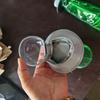 1Pcs Student Transparent Large Capacity Stationery Bag New Japanese Ufo Pencil Case Funny Doll Storage Bag Gift