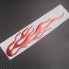 Coda di vento 3D Moto Fiamma Magica Adesivo Decalcomania Emblema Etichetta Badge Decor Decorativo oro Argento Rosso