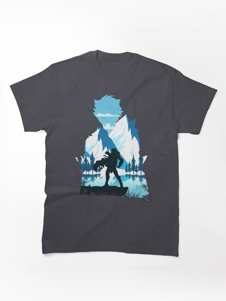 Genshin Impact Genshin Impact - Wriothesley *Negative Illusion* Classic Unisex T-Shirt