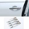 For Nissan Rogue 21- Chrome Car Exterior Side Door Handle Molding Cover 8PC