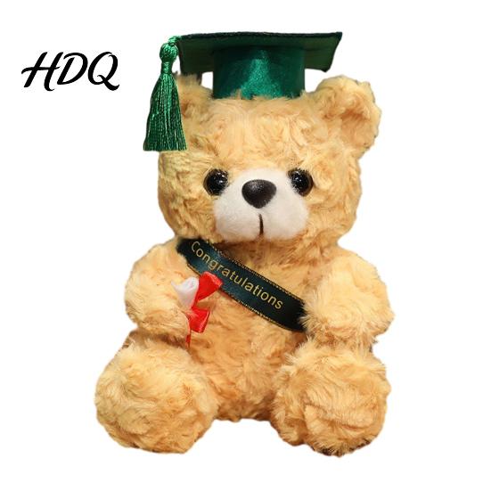 Personalized Stuffed Animal Gift Graduation Gifts 2026 for Her 7-Inch Teddy Bear Soft Celebration Plush Mascot College High School Grade Keepsake