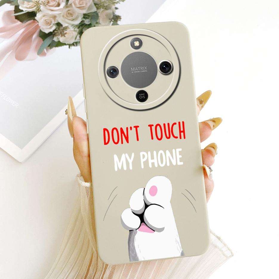 For Honor Magic 8 Lite Case Honor X9d MTN-NX1 Cute Dog Panda Cartoon Cover Silicone Case For Honor X70 X 70 HonorX9d Soft Fundas