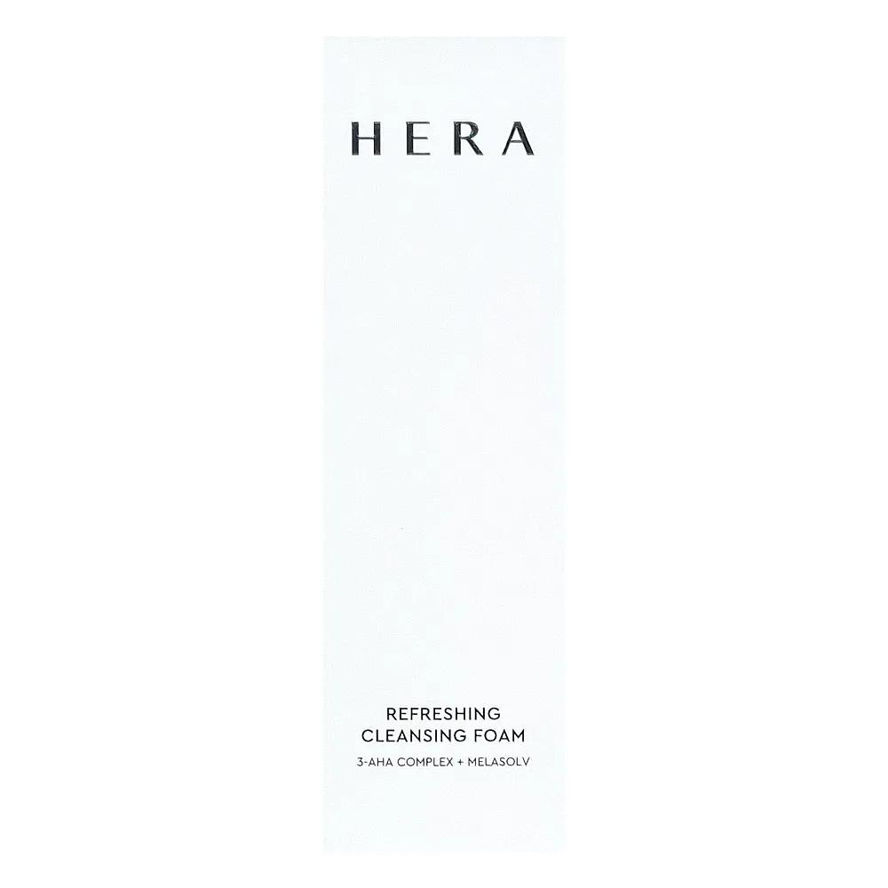 Hera Refreshing Cleansing Foam 160g Bubble Cleanser Melasolve