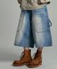 IDWS Blaze Maxi Carpenter Bermuda Shorts Indigo
