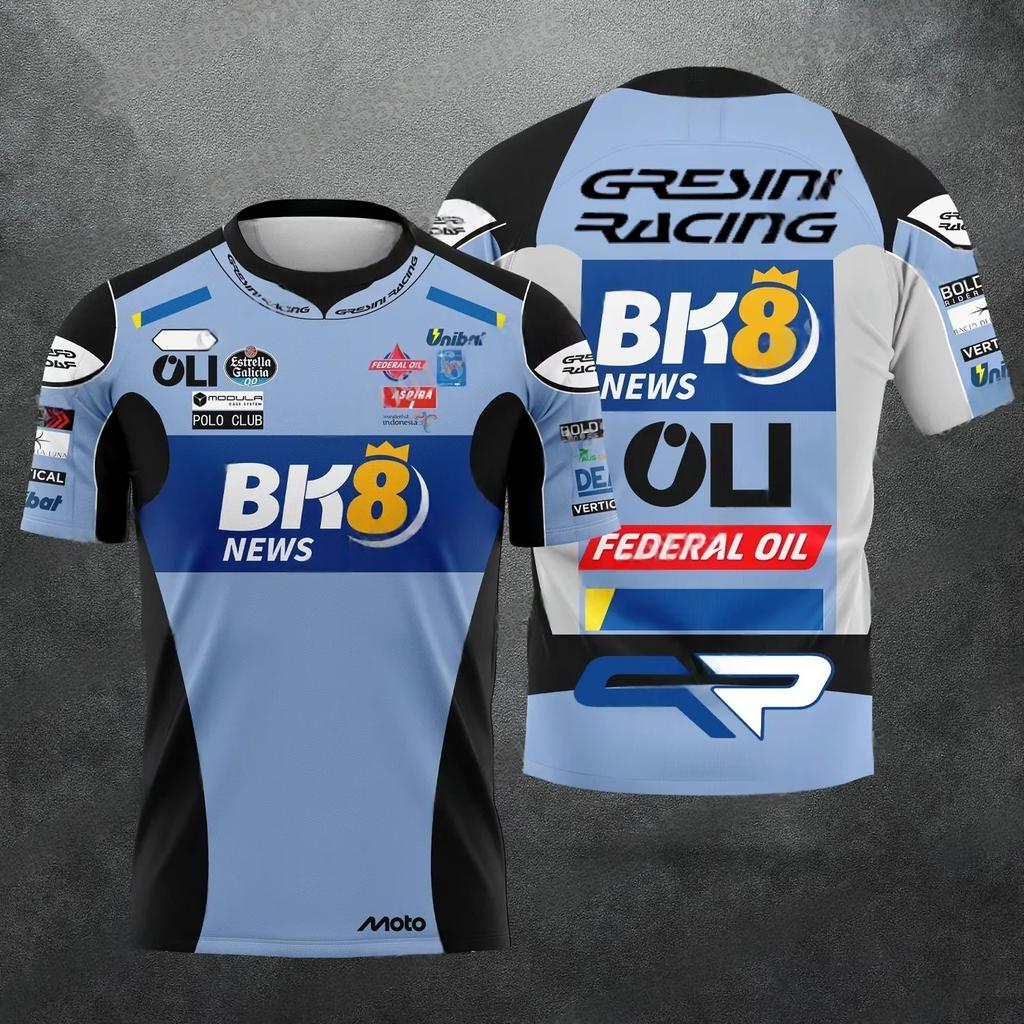 New summer 2026 racing sports casual T-shirt, Alex Marquez # 73, breathable quick drying children's parent-child T-shirt
