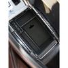 For BMW X5 E70 X6 E71 2014-2018 Center Armrest Storage Box Organizer Tray ABS