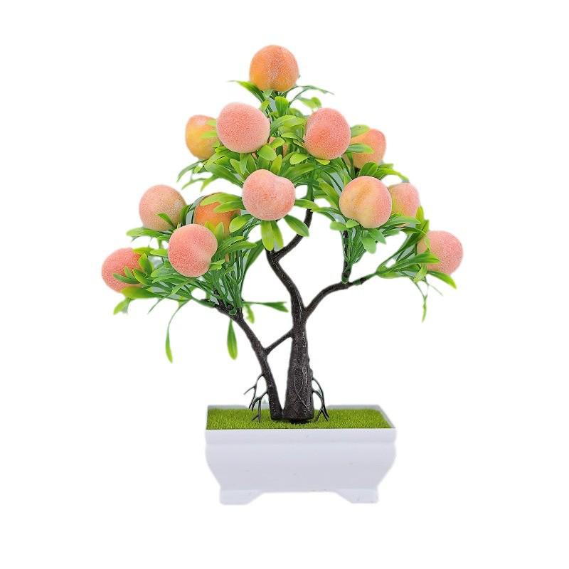 Artificial Bonsai Indoor Home Decoration with Fruit Details