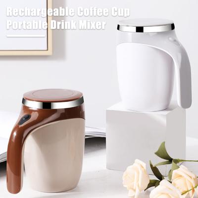 Automatic Magnetic Stirring Coffee Mug Self Stirring Coffee Mug Electric High Speed Mixing Cup for Coffee Milk Tea Household Rechargeable Drink Mixer