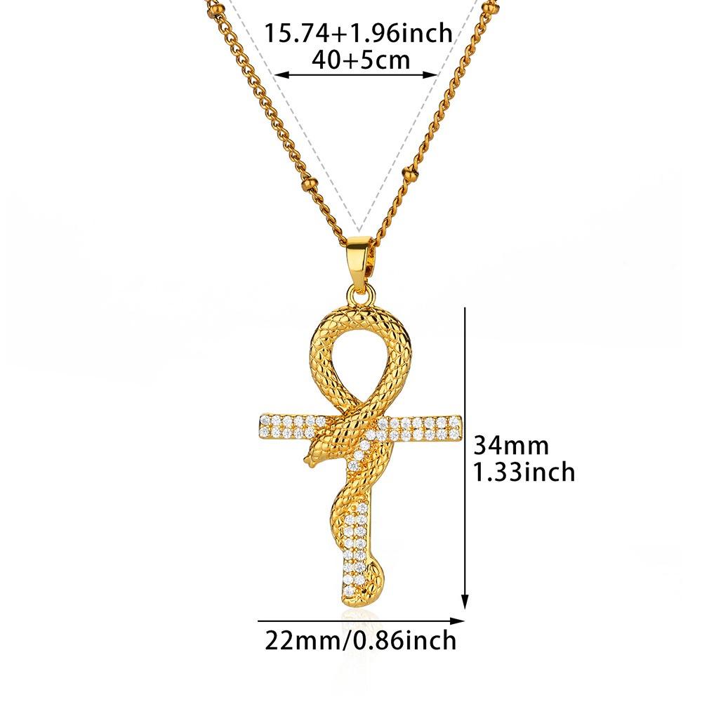 Stainless Steel Jesus Cross Necklace For Women Men Gold Color Caravaca Angels Crucifix Charm Choker Rapper Jewelry Hip Hop Gift