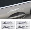 Car Stickers 1.8Cm X 7.5Cm Custom Image Easy Installation