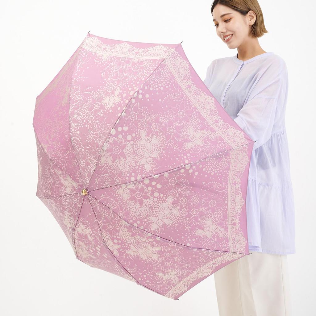 Makita Shoten Folding Mini Kirie Dot Flower Luxury Koshu Ori Made In Japan 13660104 Co., Ltd. Women's (Purple)
