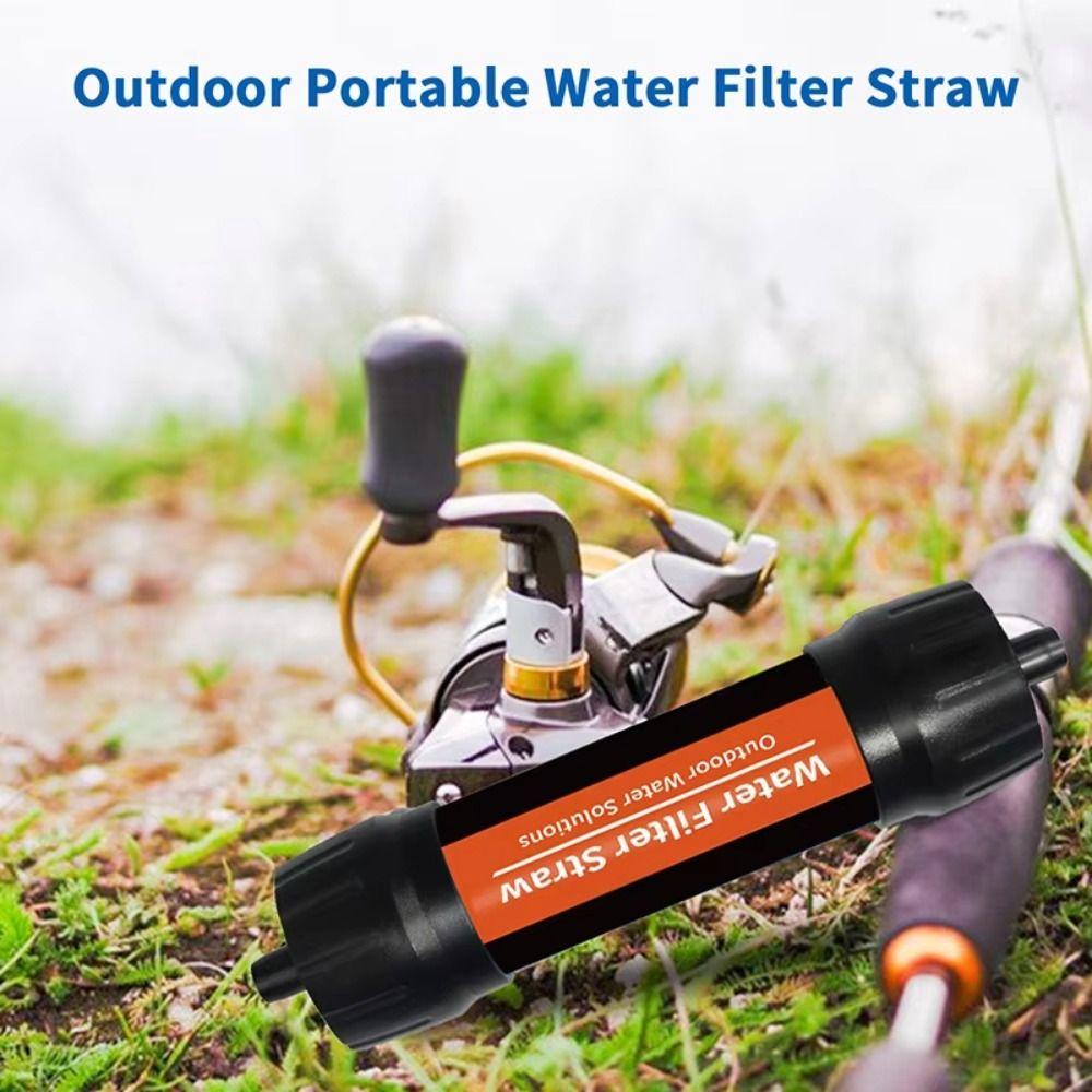 Straw Mini Water Filter Straw Purifier Drinking Water Filtering Straw  Mountain Climbing