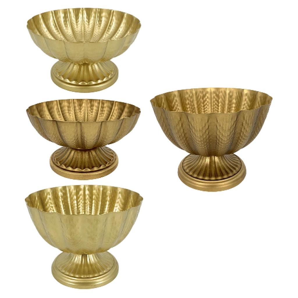 Blomvas Kompottvas Gåva Dekorativ Bordsdekoration Blomsterarrangemang Planteringskruka för Kontor Hem Bokhylla Evenemang Kök