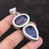 Charoite Pendant Designer Pendant Vintage Pendant 925 Sterling Silver Pendant Real Gemstone Jewelry Handmade Stylish Pendant Engagement Gift