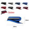 RTSD8 1pc ABS Car Front Grille R Emblem Sticker/Buckle for VW R Polo Passat B5 B7 Golf 3 4 5 8 Jetta Touareg Bora Auto Accessories