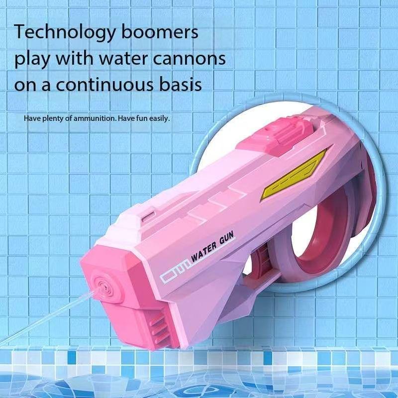 Non-Toxic Summer Outdoor Children Electric Water Gun Toys Full Automatic Continuous Firingo Beach Battle Game For Kids Gift