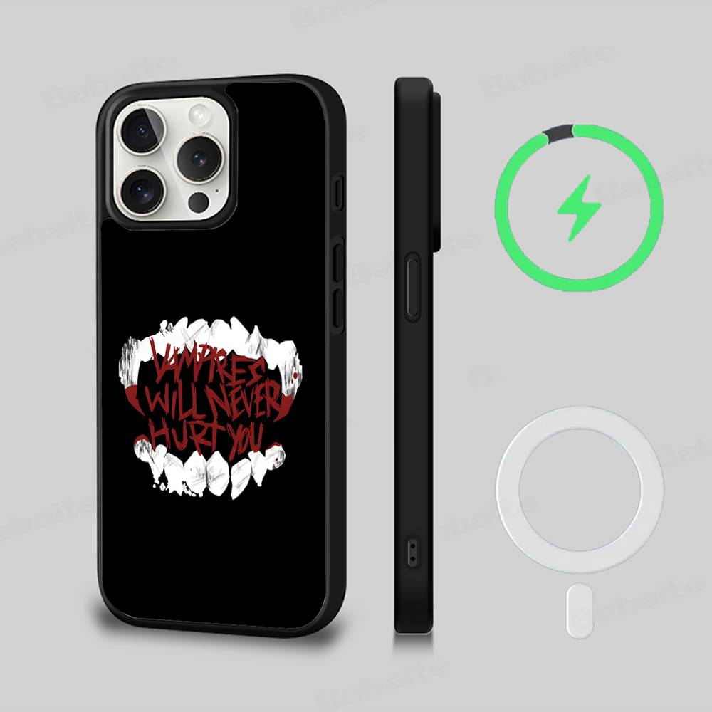 My Chemical Romance Phone Case For IPhone 17 16 Pro Max 15 14 Plus 11 13 12 Shockproof Magnetic For Magsafe Cover