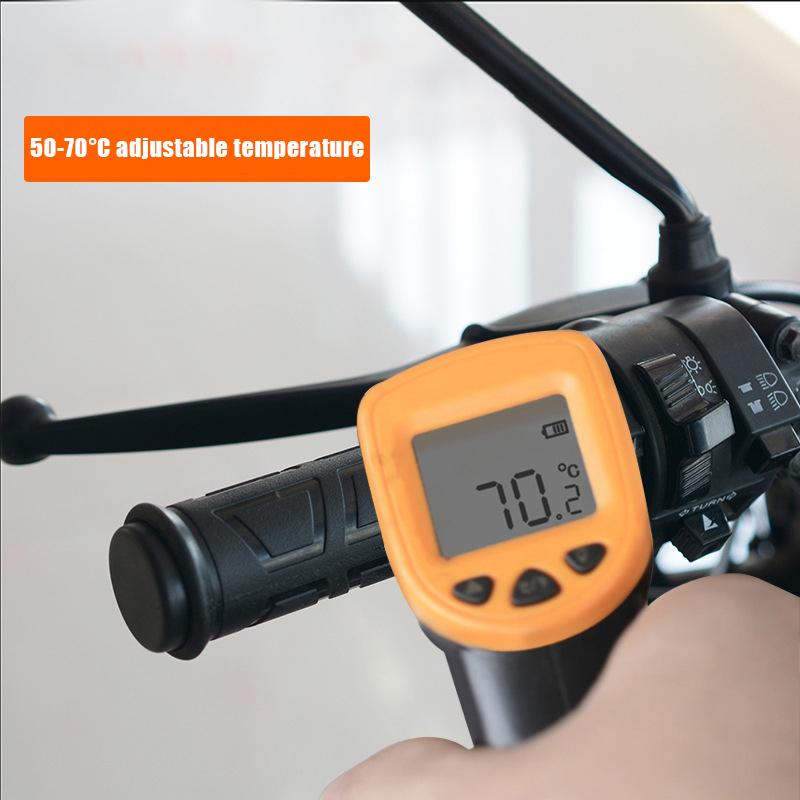 22mm Universal Motorcycle Accessories Hand Heated Grips Scooter Moped Electric Grips Warmers Adjust Temperature Hot Grip Handle