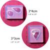 Three-dimensional Water Drop Earring Silicone Mold Suitable for Epoxy Resin Diy Craft Pendant Earrings Jewelry Making