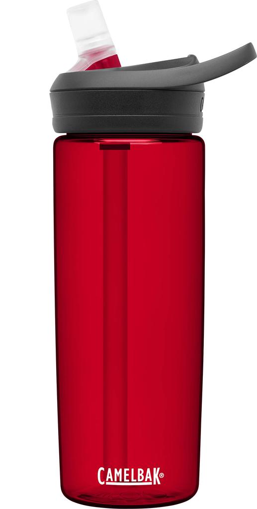 CamelBak Eddy Plus Recycled Tritan Renew Lightweight Cardinal Next-Generation Bottle, 600ml,