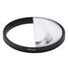77mm Half Filter Optical Glass Aluminum Alloy Half Distortion Special Effect Camera Lens Filter for