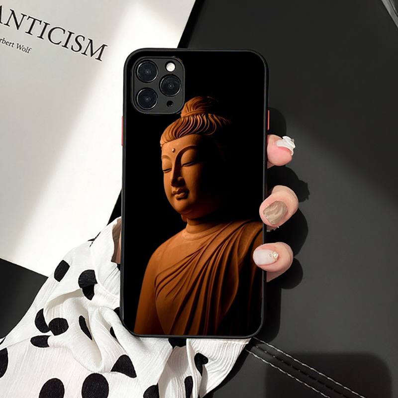 Retro Galactic Gautama Buddha Budha Phone Case for iPhone 11 12 13 Mini Pro XS MAX 8 7 6 6S Plus X 5S SE 2020 XR Case