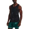 Under Armour Camiseta Deportiva de Running sin Mangas Iso-Chill Color Sólido para Hombre Tops Negro 1377875-001