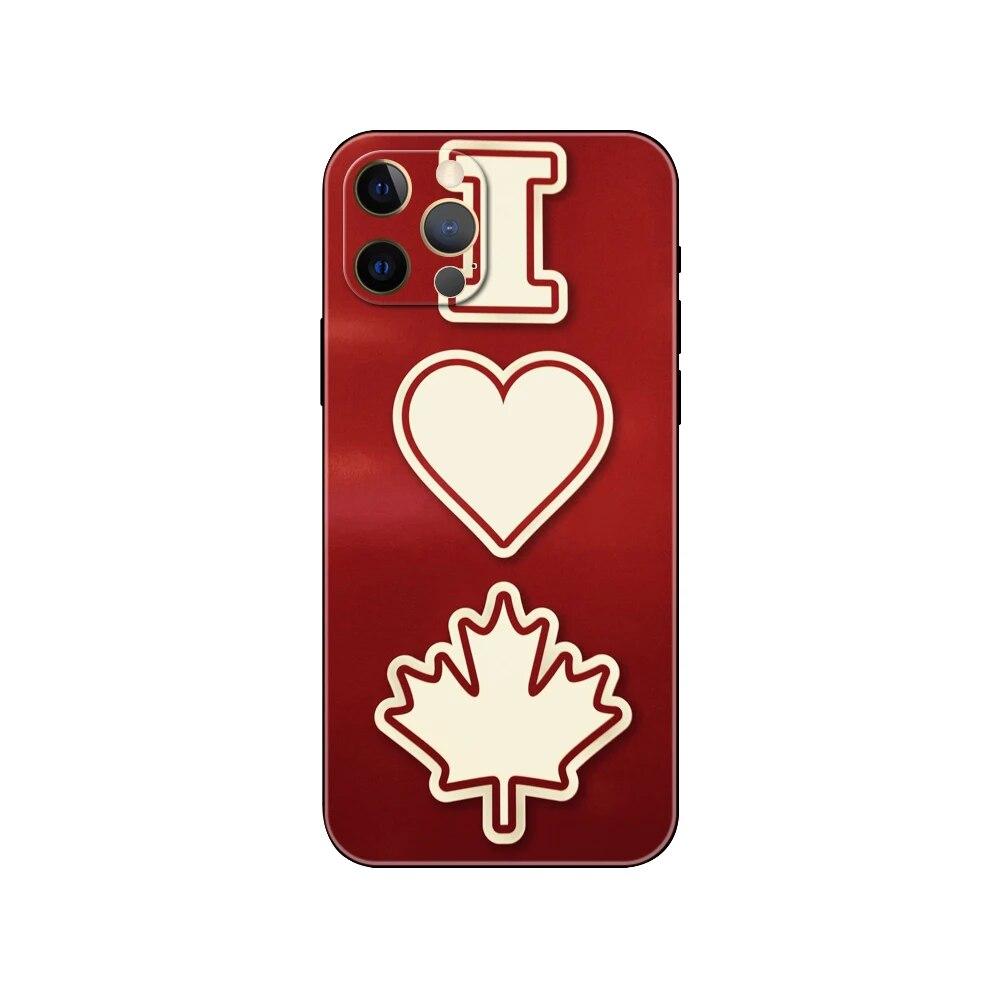 Canada Phone Case pro iPhone Samsung Galaxy Redmi Xiaomi Oppo OnePlus Note SA 7 8 9 10 11 12 13 14 20 21 22 23 53 54 Pro Max Plus Ultra TPU Soft